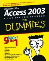 Access 2003 All-in-One Desk Reference for Dummies 0764539884 Book Cover