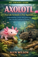 AXOLOTL: From Lake Xochimilco to Your Aquarium: Understanding, Caring, and Conserving the Critically Endangered Axolotl. B0GGM22TK6 Book Cover