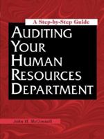 Auditing Your Human Resources Department: A Step-By-Step Guide 0814416616 Book Cover