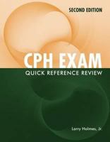CPH Exam Quick Reference Review 0763774758 Book Cover