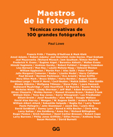 Maestros de la Fotografía: Técnicas Creativas de 100 Grandes Fotógrafos 8425230055 Book Cover