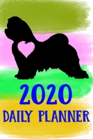 2020 Daily Planner: Maltese 2020 Daily Planner Calendar Schedule Organizer Appointment Journal Notebook For Maltese Dog Puppy Owners Lovers 1710096837 Book Cover