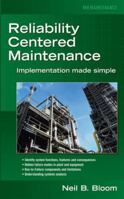 Reliability Centered Maintenance (RCM) 0071460691 Book Cover