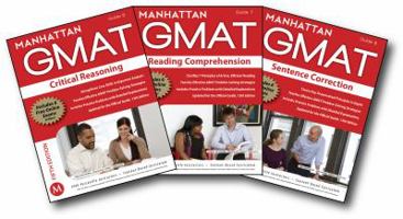Manhattan GMAT Verbal Strategy Guide Set, 5th Edition 1935707779 Book Cover