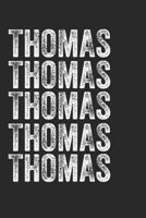 Name THOMAS Journal Customized Gift For THOMAS A beautiful personalized: Lined Notebook / Journal Gift, Notebook for THOMAS,120 Pages, 6 x 9 inches , ... Family Notebook,Customized Journal, The Di 1677992778 Book Cover