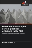 Gestione pubblica per servizi pubblici efficienti nella RDC (Italian Edition) 6208088593 Book Cover