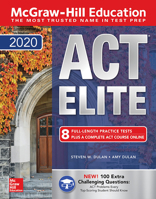 McGraw-Hill Education ACT Elite 2020 1260453618 Book Cover