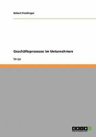 Gesch�ftsprozesse im Unternehmen 3638684245 Book Cover