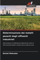 Determinazione dei metalli pesanti dagli effluenti industriali 6204107348 Book Cover