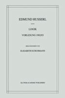 Logik: Vorlesung 1902/03 9401038244 Book Cover