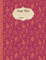 Graph paper: Cute Christmas yule snowman theme cover. Large US letter 8.5x11. 5x5 engineering 1/2 inch graphing grid. 1708071865 Book Cover