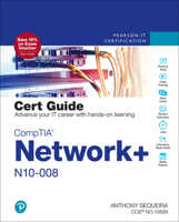 CompTIA Network+ N10-008 Cert Guide 0137449941 Book Cover