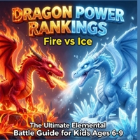 Dragon Power Rankings: Fire vs Ice: The Ultimate Elemental Battle Guide and Dragon Encyclopedia for Kids Ages 6-9 (Volume 2) B0HFFTCXK4 Book Cover