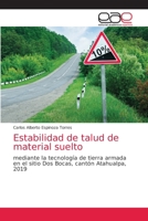 Estabilidad de talud de material suelto 6203039330 Book Cover