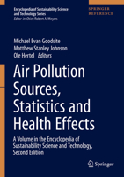 Air Pollution Sources, Statistics and Health Effects (Encyclopedia of Sustainability Science and Technology Series) 1071605976 Book Cover