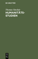 Humanitätsstudien 3112364295 Book Cover