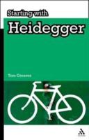 Starting with Heidegger 1847061400 Book Cover