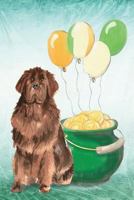 Newfoundland: Notebook - Happy St Patrick's Day from Awesome Dogs 1796741604 Book Cover