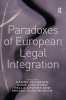 Paradoxes of European Legal Integration 0754673715 Book Cover