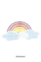 Regenbogen: Notizbuch, Notizblock - Kariert, Karierte, Kariertes, Karo-Raster - DIN A5, 120 Seiten - Notizen, Ideen, Gedanken, Erinnerungen, Termine, Planer, Tagebuch, Organisation 1700628410 Book Cover