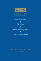 Social History; Morellet; Social Anthropology; History of the Book 072940868X Book Cover