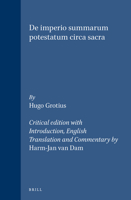 Hugo Grotius, De Imperio Summarum Potestatum Circa Sacra (Studies in the History of Christian Thought) 3849131408 Book Cover
