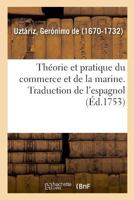 Théorie et pratique du commerce et de la marine 2019326035 Book Cover