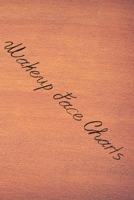 Makeup Face Charts: Blank Workbook Paper Practice Face Charts For Makeup Artists 6 x 9 100 Pages Perfect Gift 1671145429 Book Cover