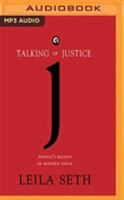 Talking Of Justice: People's Rights in Modern India 938227796X Book Cover