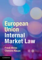 European Union Internal Market Law 110703535X Book Cover