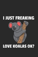 Koala Notizbuch: Koala Notizbuch f�r Liebhaber / Notizheft / Notizblock A5 (6x9in) Dotted Notebook / Punkteraster / 120 gepunktete Seiten 1671762029 Book Cover