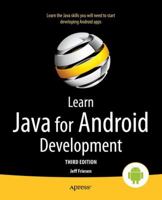 Learn Java for Android Development 1430231564 Book Cover