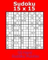 Sudoku 15 x 15 50 Hard Sudoku Puzzles 1979821003 Book Cover