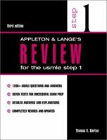 Appleton & Lange's Review for the USMLE: Step 1 0838503756 Book Cover