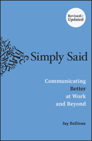 Simply Said, Revised and Updated Edition 139441336X Book Cover