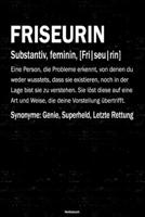 Friseurin Notizbuch: Friseurin Journal DIN A5 liniert 120 Seiten Geschenk 1712544721 Book Cover