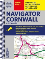 Philip's Street Atlas Navigator Cornwall & Plymouth: Spiral Edition 1849075727 Book Cover