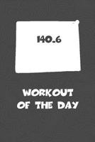 Workout of the Day: Wyoming Workout of the Day Log for tracking and monitoring your training and progress towards your fitness goals. A great ... bikers will love this way to track goals! 1727007557 Book Cover