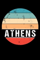 Athens: 100 Seiten 6 'x 9' - Reisetagebuch oder Notebook 1704682878 Book Cover