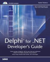 Delphi for .NET Developer's Guide, First Edition 0672324431 Book Cover