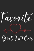 Favorite God Father: Gift for your dad,uncle,step dad,grandpa,father in law and also for fathers day gift 1699884285 Book Cover