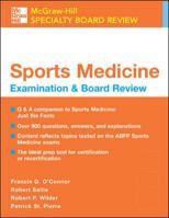 Sports Medicine: McGraw-Hill Examination and Board Review (McGraw-Hill Specialty Board Review) 0071421521 Book Cover