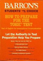 How to Prepare for the TOEIC Test 0764120492 Book Cover