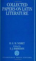 Collected Papers on Latin Literature 0198149484 Book Cover