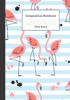 Composition Notebook: Uppity Flamingo Theme 1698983409 Book Cover