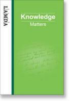 Lamda Knowledge Matters: An Essential Reference Guide For Teachers And Students Of Speech And Drama 095576873X Book Cover