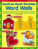 Month-by-Month File-Folder Word Walls (Grades PreK-2) 0439395054 Book Cover