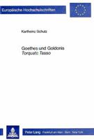 Goethes Und Goldonis 'Torquato Tasso' 3820487913 Book Cover