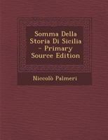 Somma Della Storia Di Sicilia 1295539845 Book Cover