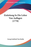 Einleitung In Die Lehre Von Auflagen (1778) 1148021965 Book Cover